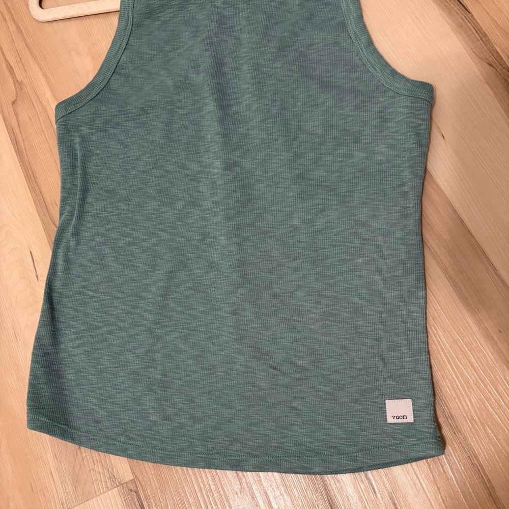 Vuori Olive Green Tank Top - Picture 7 of 14